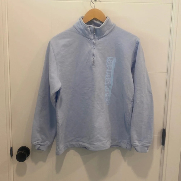 Vintage Tops - Vintage 1/4 zip long sleeve sweater  size medium